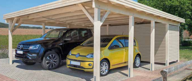 Doppelcarport "Heidelberg Modern" 2