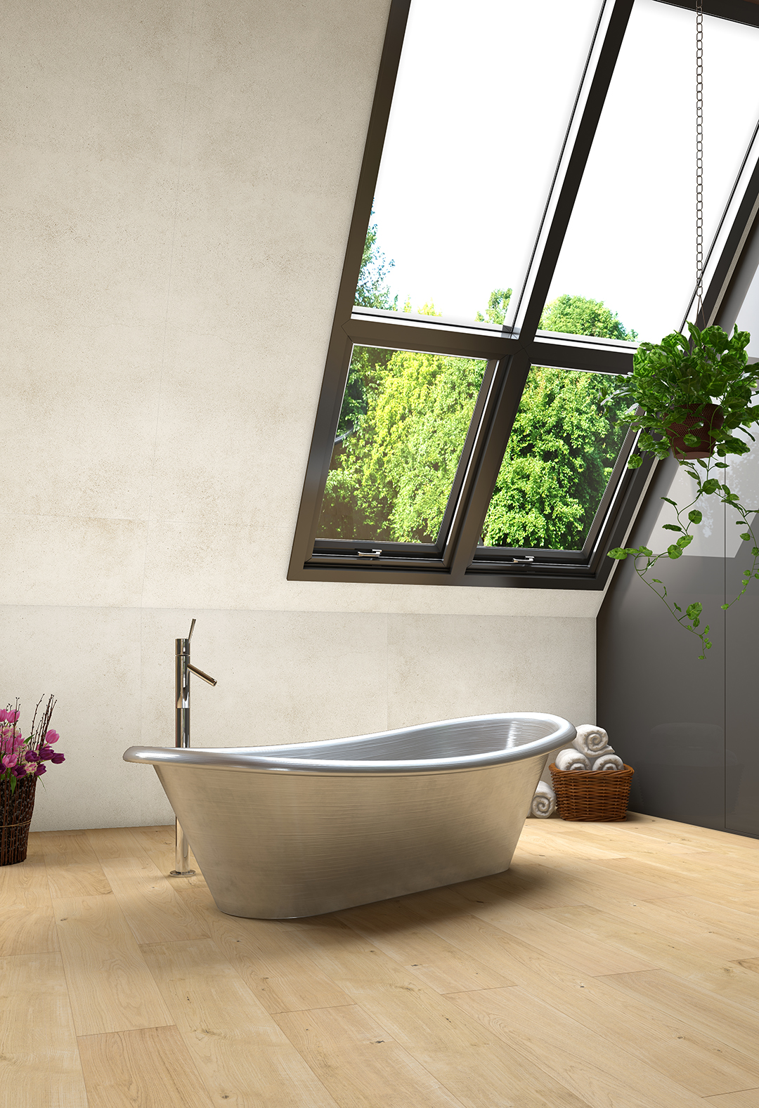 Wunderwerk Ceramin Tiles Stein Beige