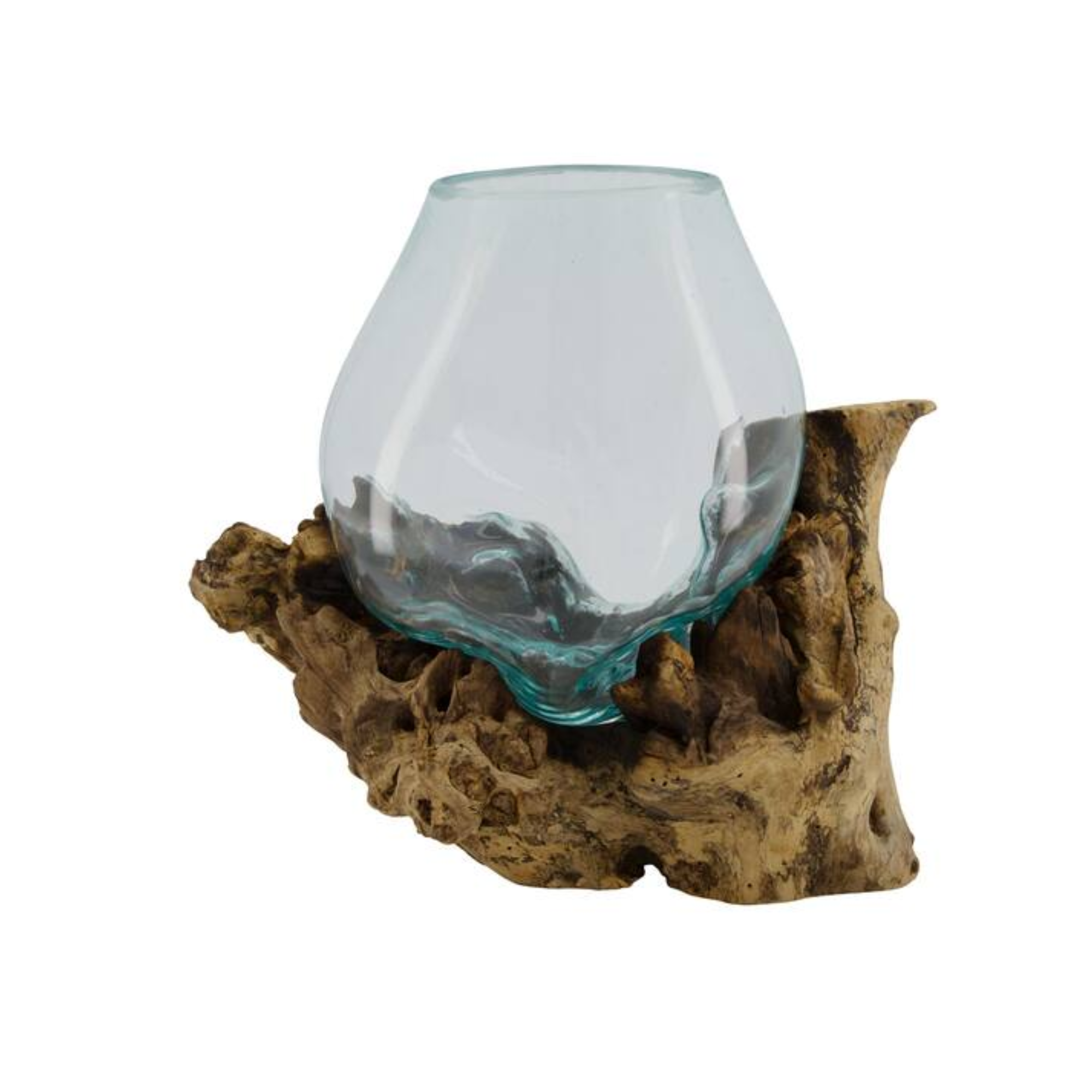 Wurzel mit Glas rund