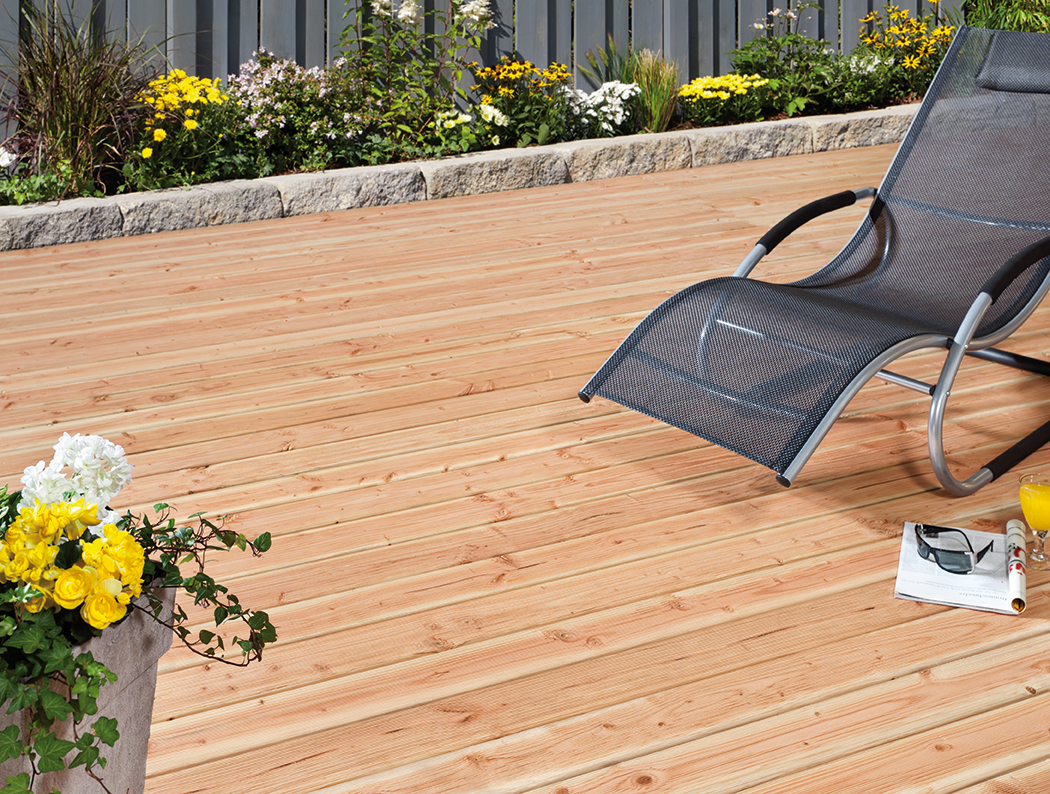 Holz-Terrassendiele Douglasie