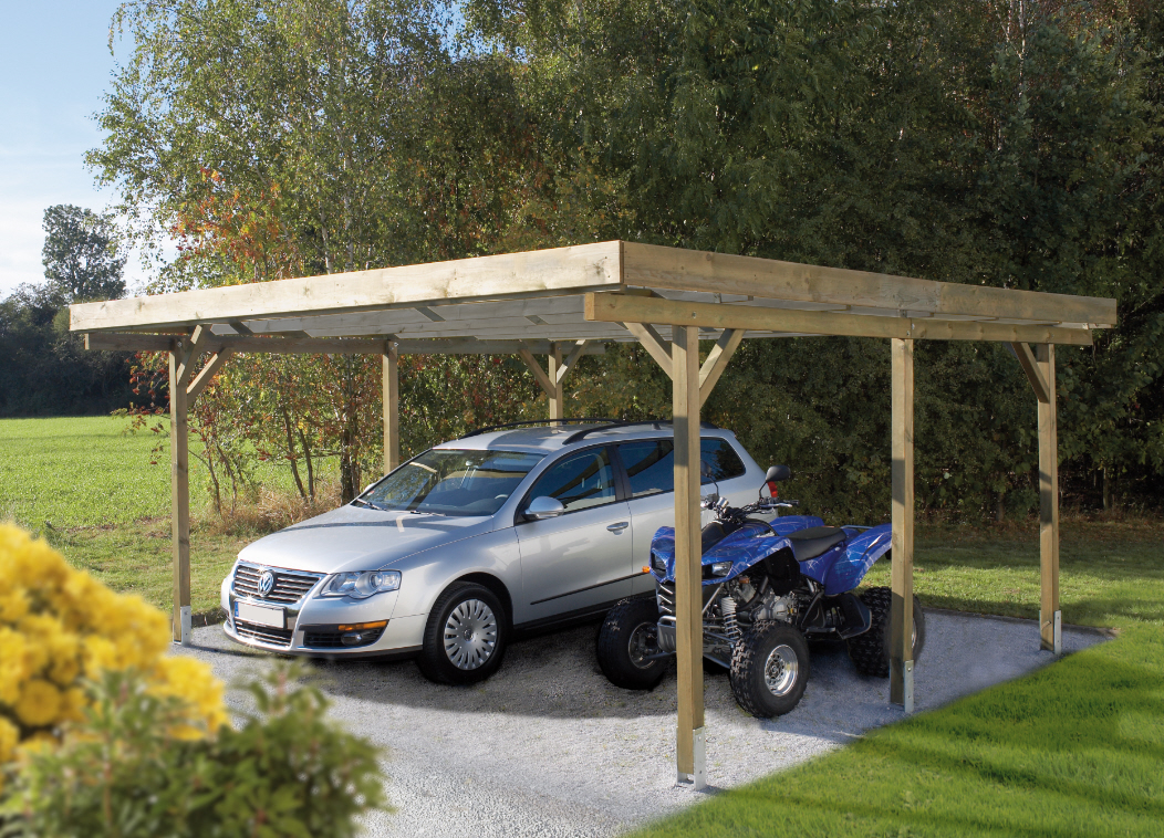 Aktion-Doppelcarport
