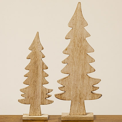 Aufsteller Baum Kjell | MDF natur