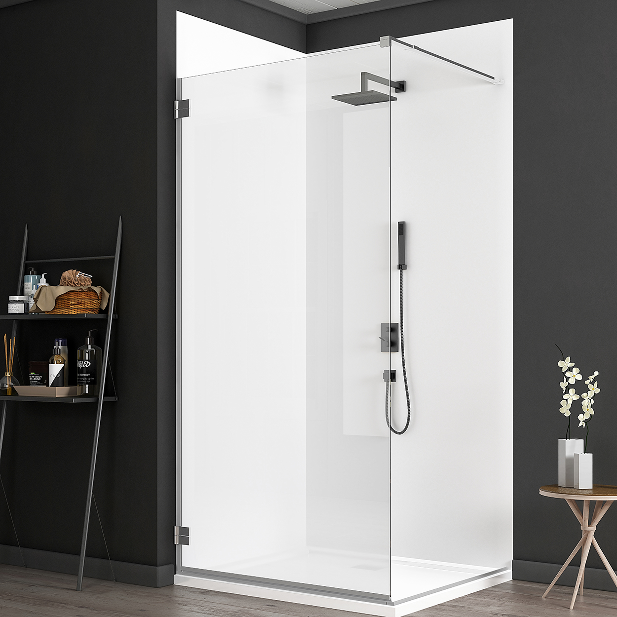 Wunderwerk Ceramin Tiles Uni weiß