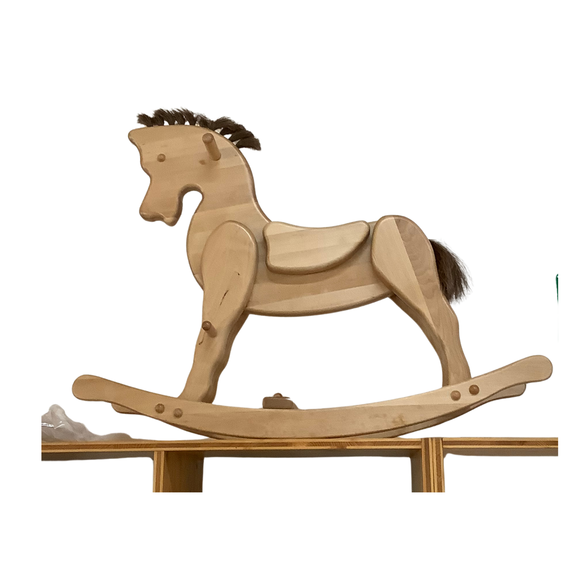 Schaukelpferd aus Holz