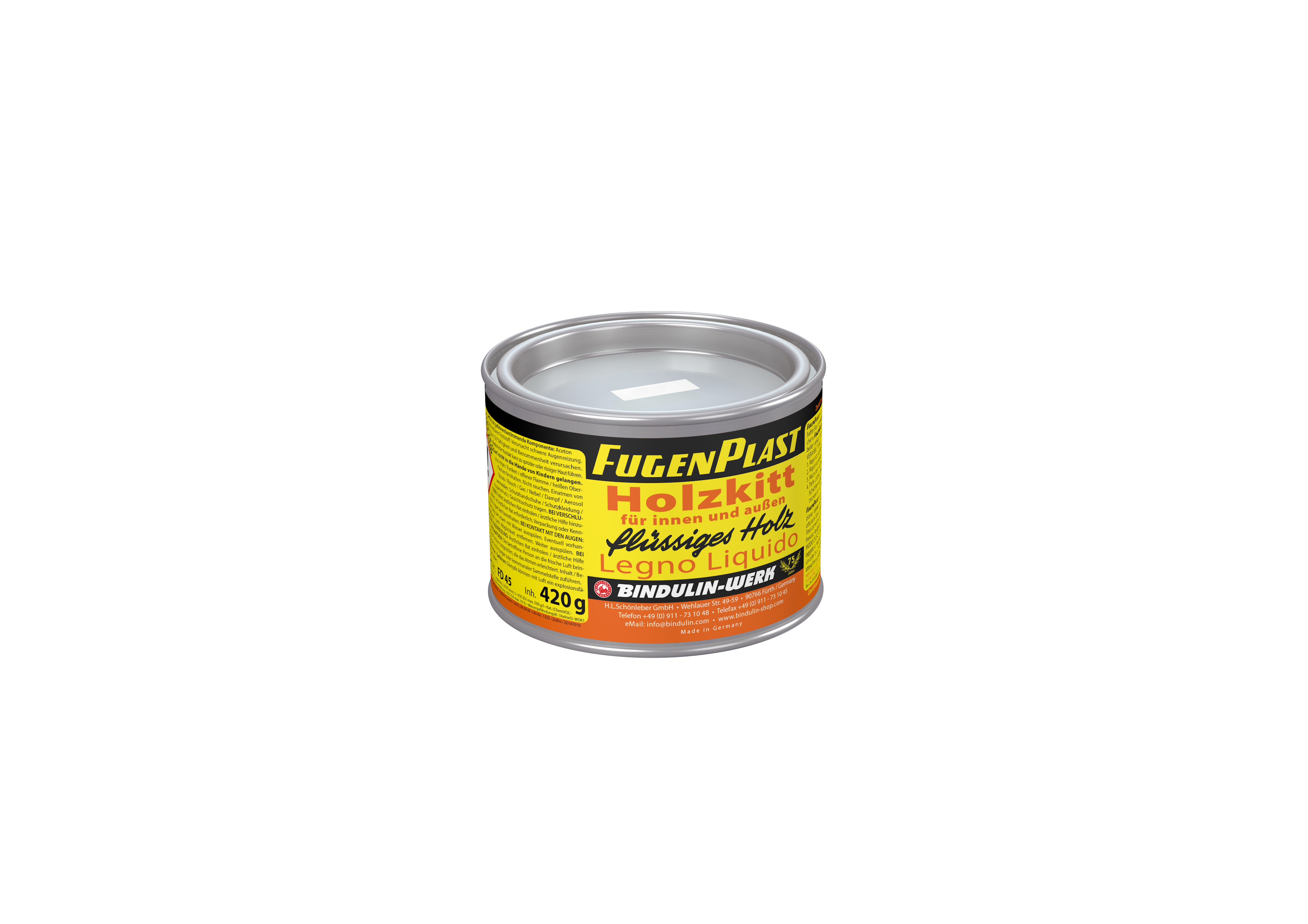 Holzkitt Fugenplast Eiche dunkel